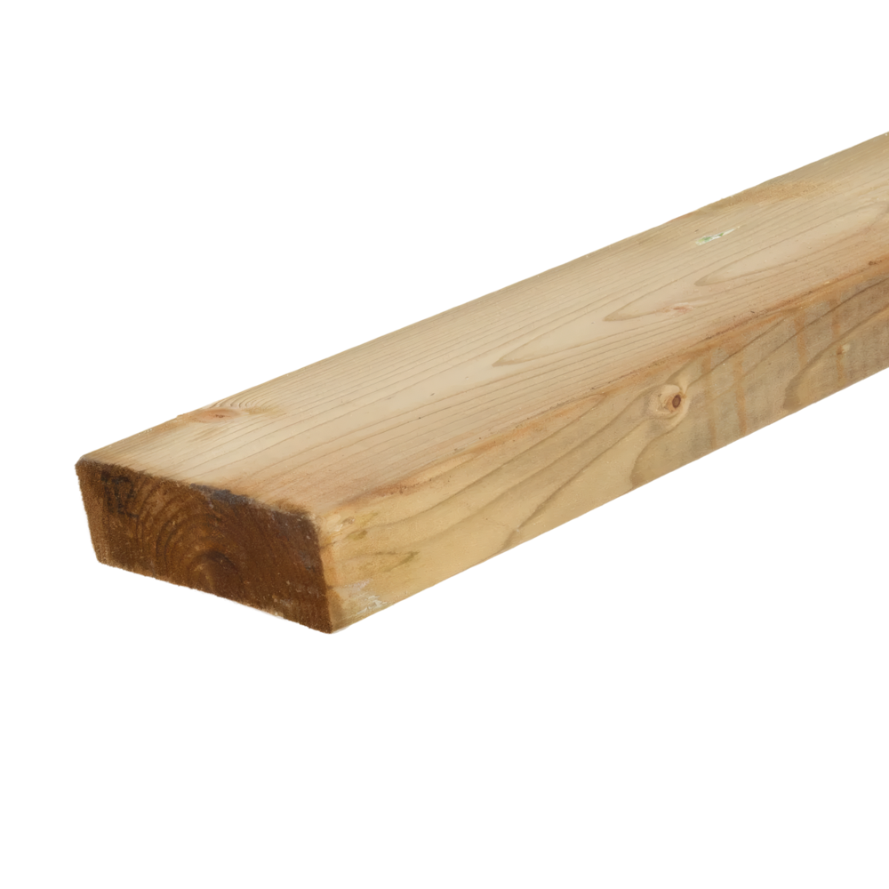 Balk Geschaafd 44 x 95 mm 4,20 mtr Geïmpregneerd