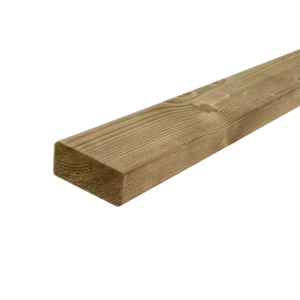Balk Geschaafd 45 x 145 mm 4,20 mtr Geïmpregneerd