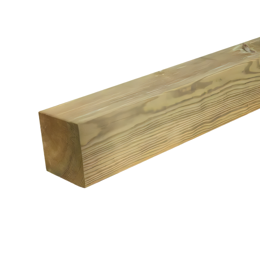 Paal Geschaafd 88 x 88 mm 2,40 mtr Geïmpregneerd