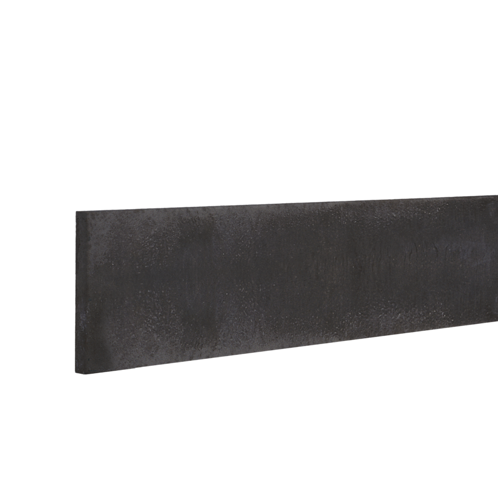 Betonplaat stamp 4 x 25 x 184cm Antraciet
