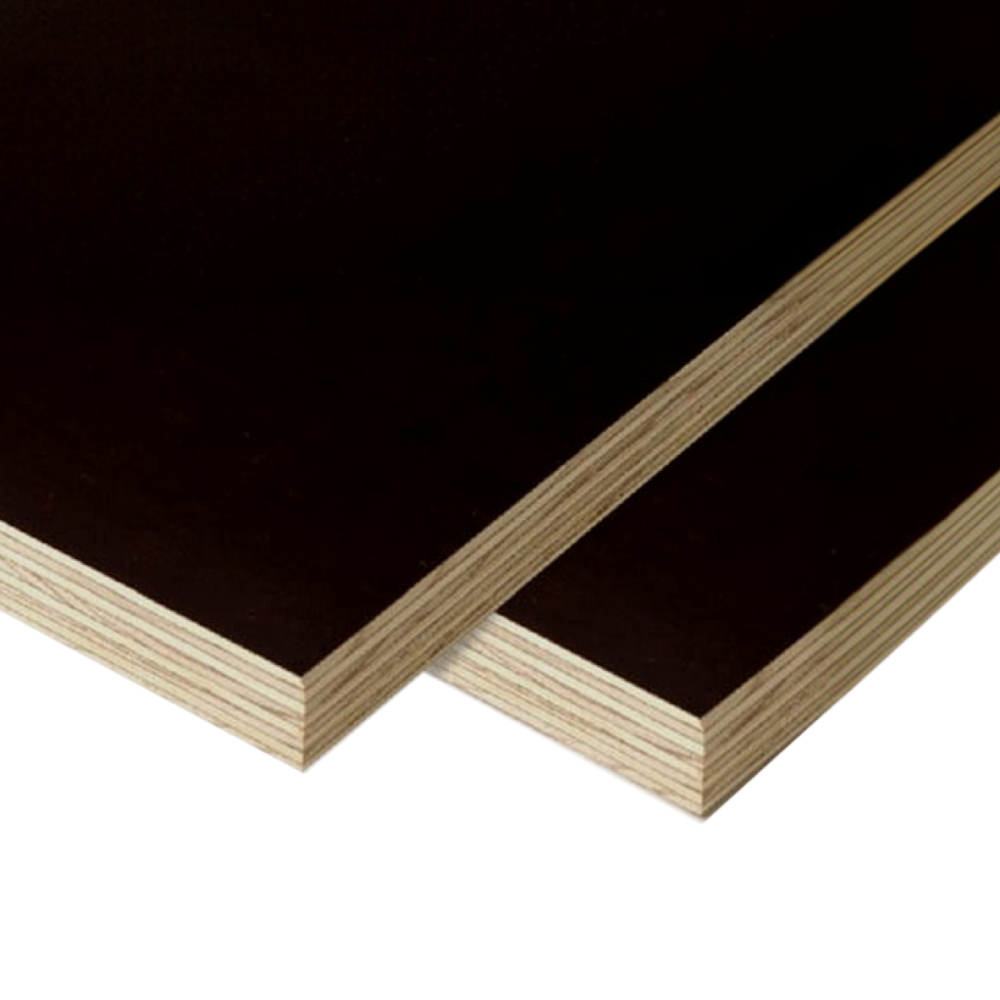 Betonplex 18 mm 125 x 250 cm Eucalyptus Multiplex met Donkerbruine Fenolfilm