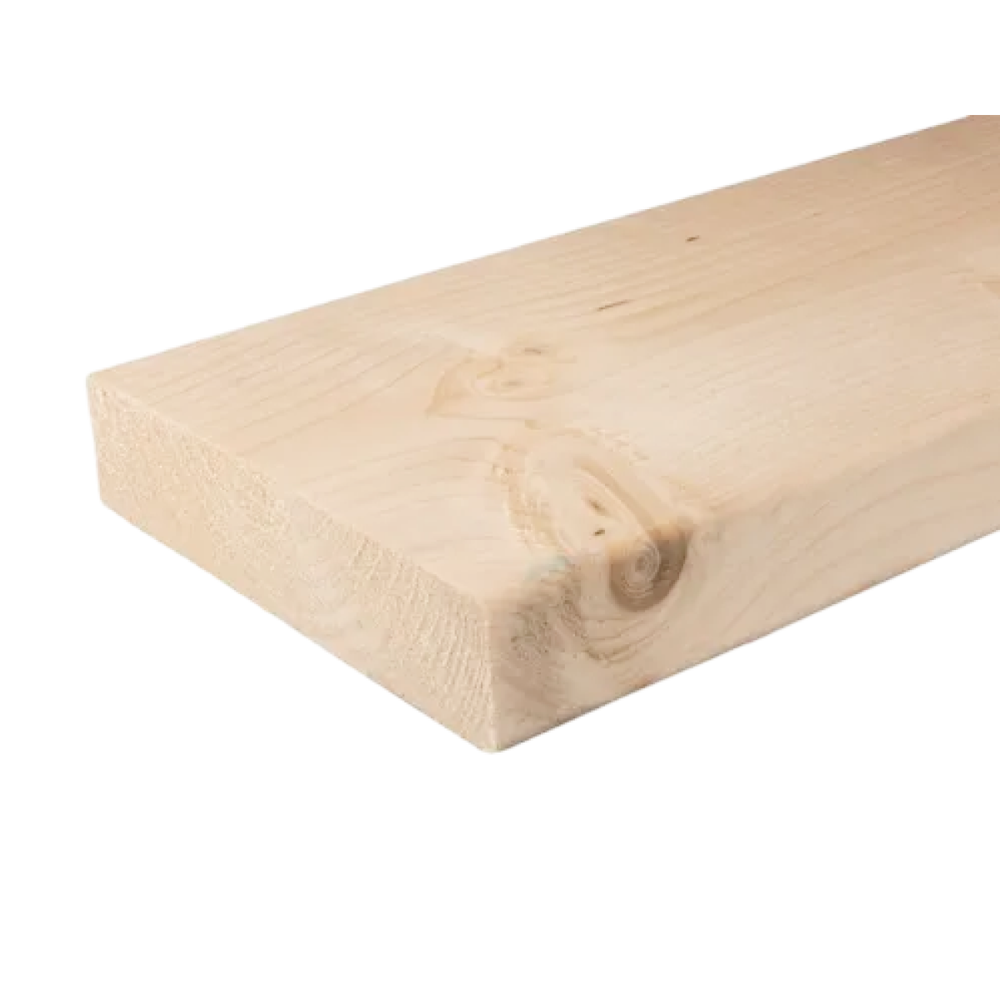 Geschaafd 70 x 200 mm 3,00 mtr blank hout
