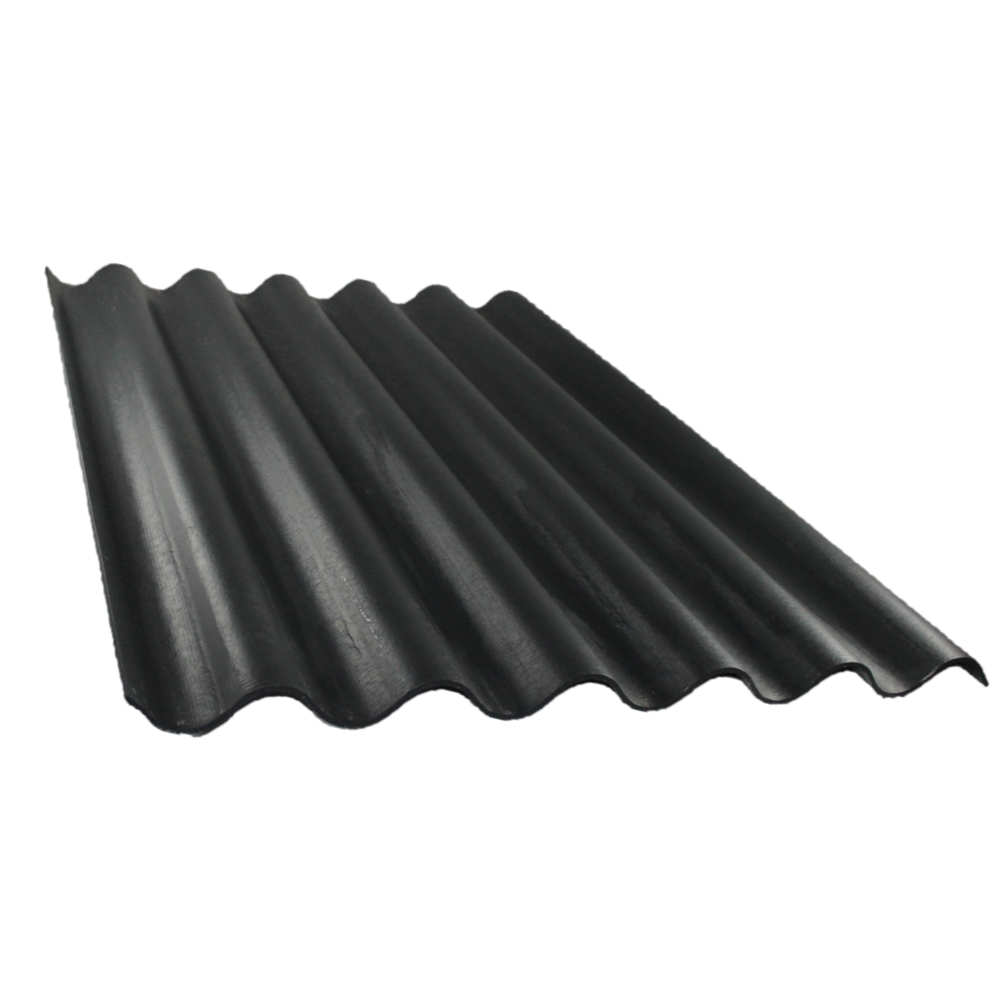 Golfplaat Zwart 110 x 275 cm