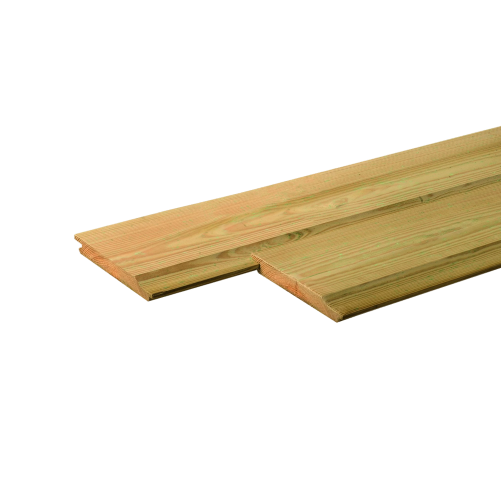 Rabat 18 x 145 mm 3,60 mtr Geïmpregneerd