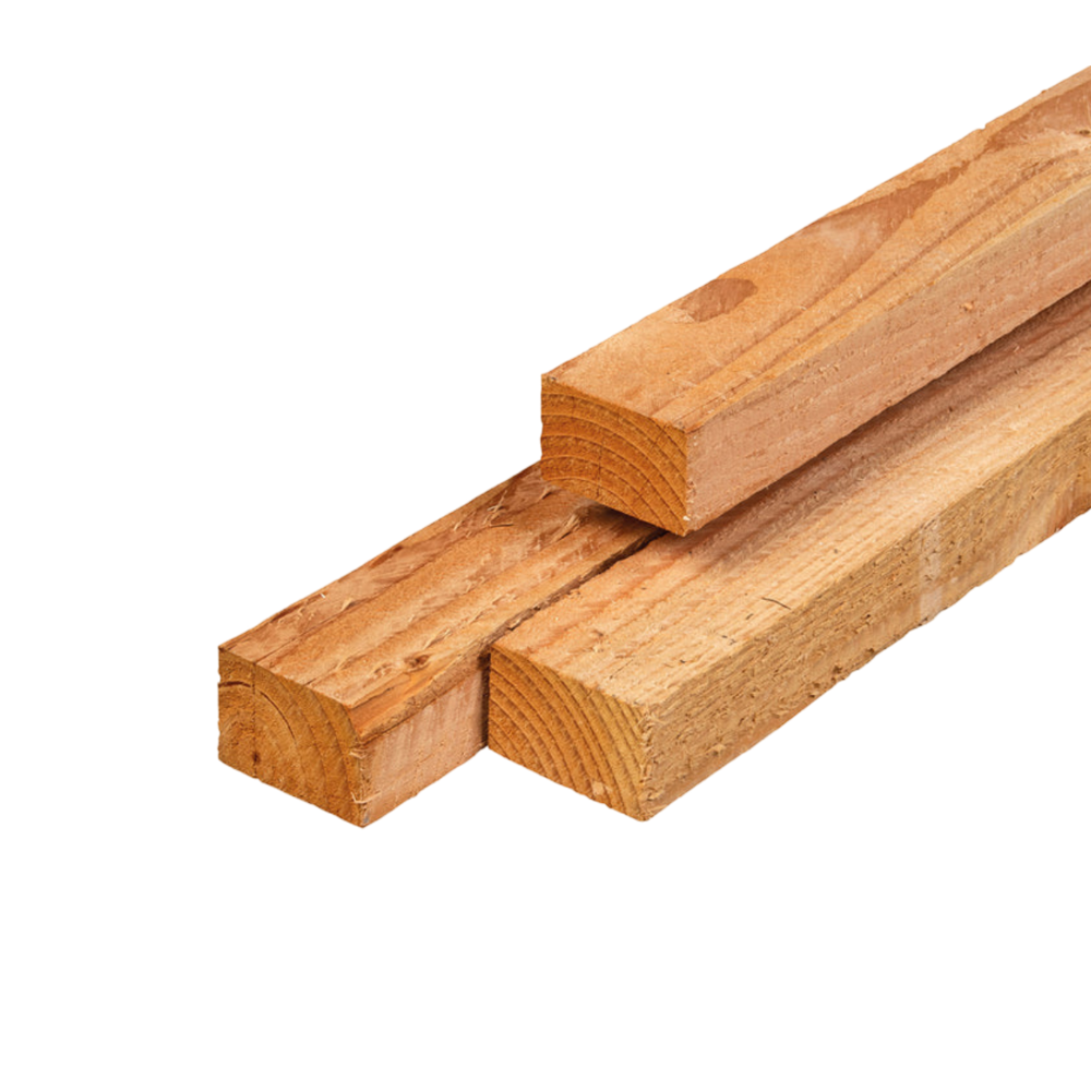 Regel Fijnbezaagd 45 x 75 mm 5,00 mtr Lariks / Douglas
