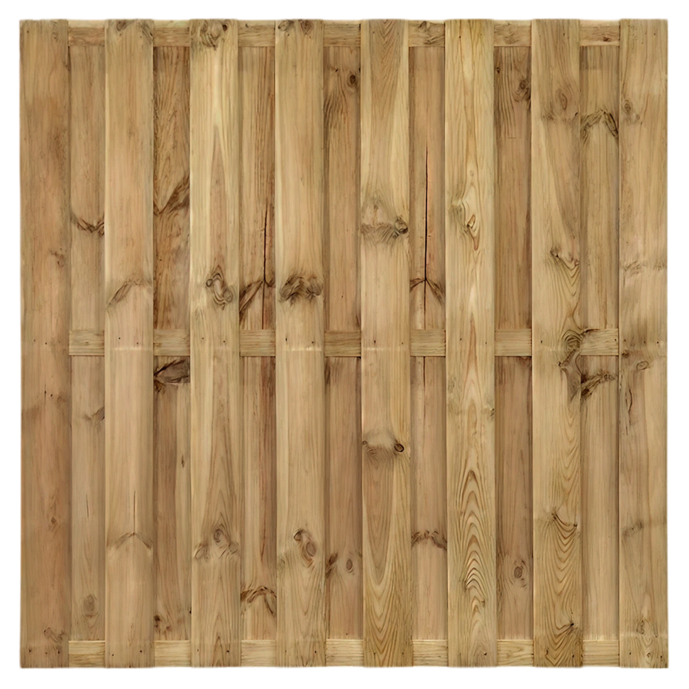Tuinscherm 15 planks  180 x 180cm Geïmpregneerd