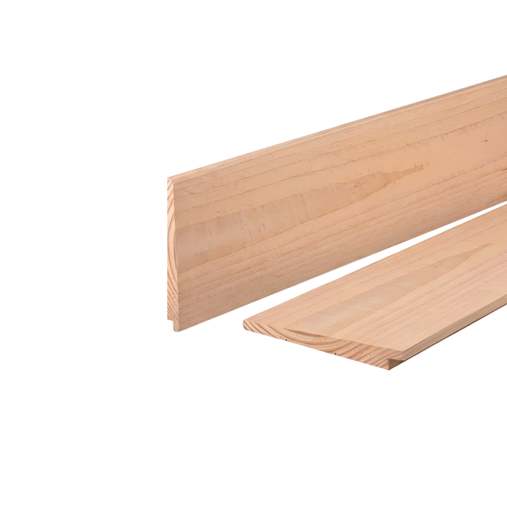 Zweeds rabat 27 x 195 mm 5,00 mtr Lariks / Douglas