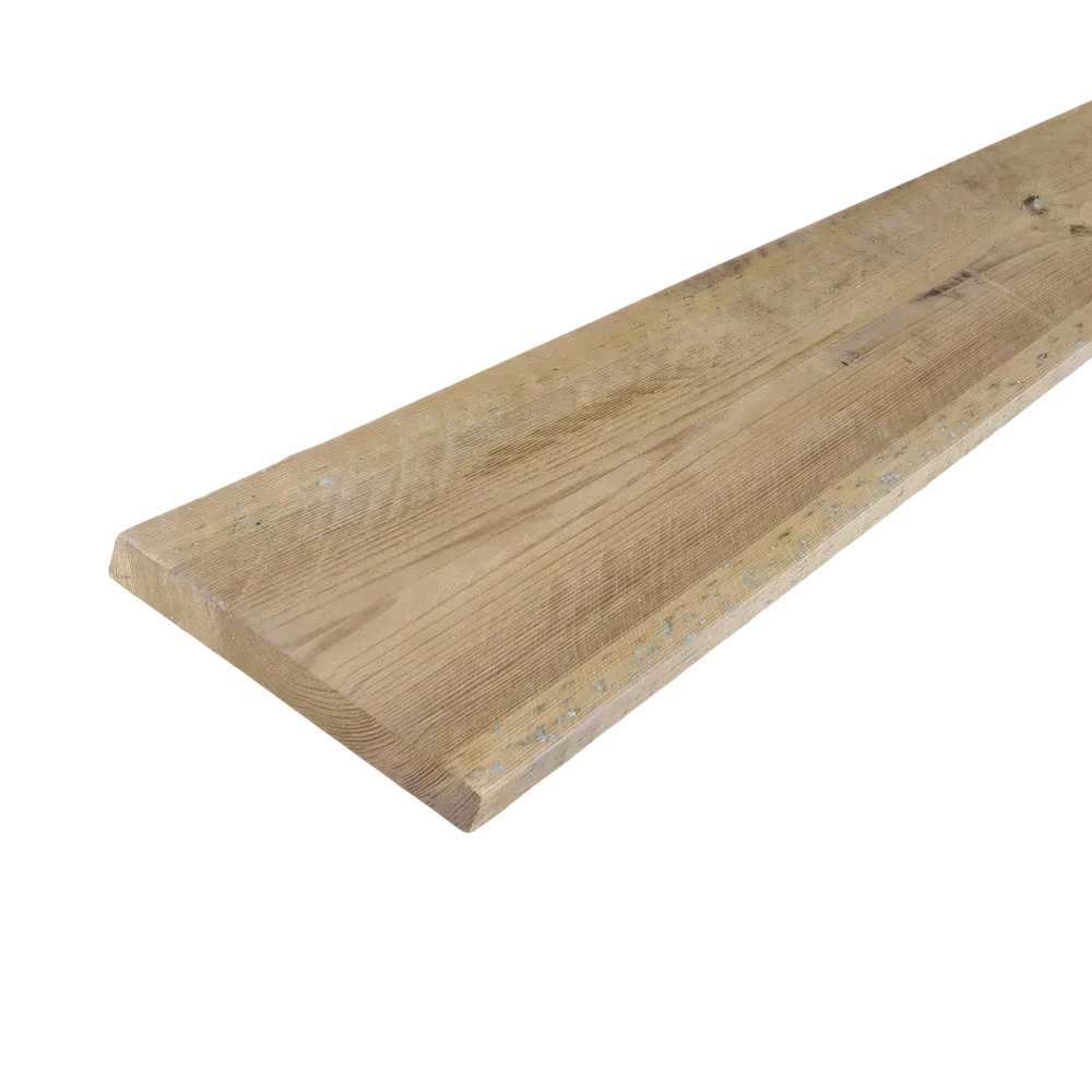 Plank Fijnbezaagd 20 x 200 mm 3,00 mtr Geïmpregneerd