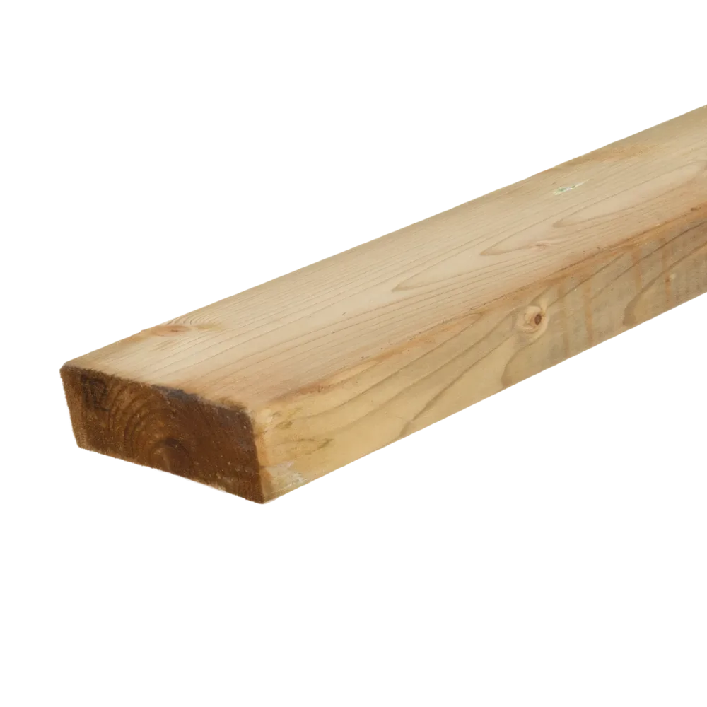 Balk Geschaafd 44 x 95 mm 3,00 mtr Geïmpregneerd