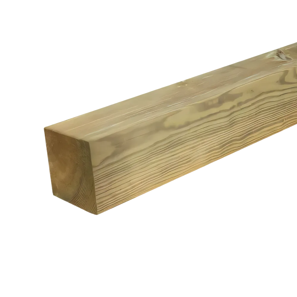 Paal Geschaafd 68 x 68 mm 3,00 mtr Geïmpregneerd