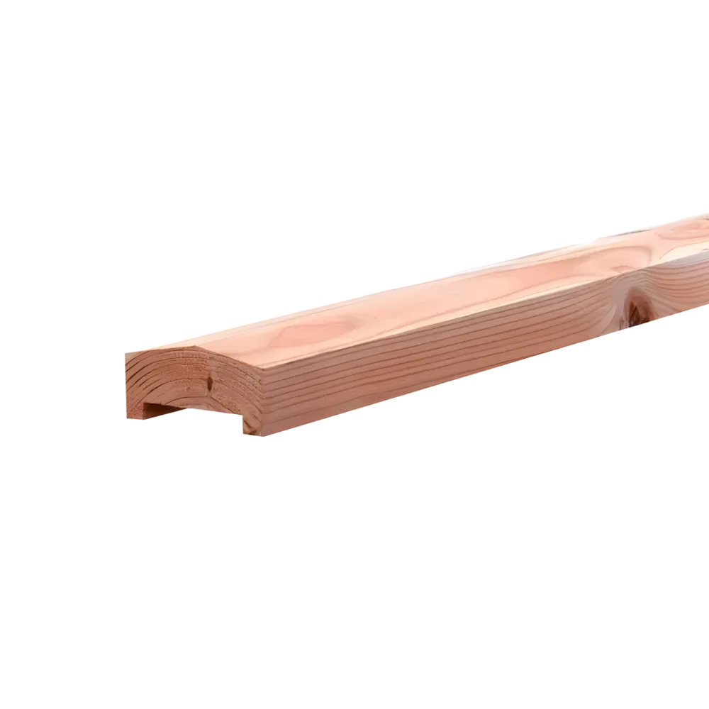 Afdek pira douglas, 42 x 85 mm - sponning 60 x 10 mm