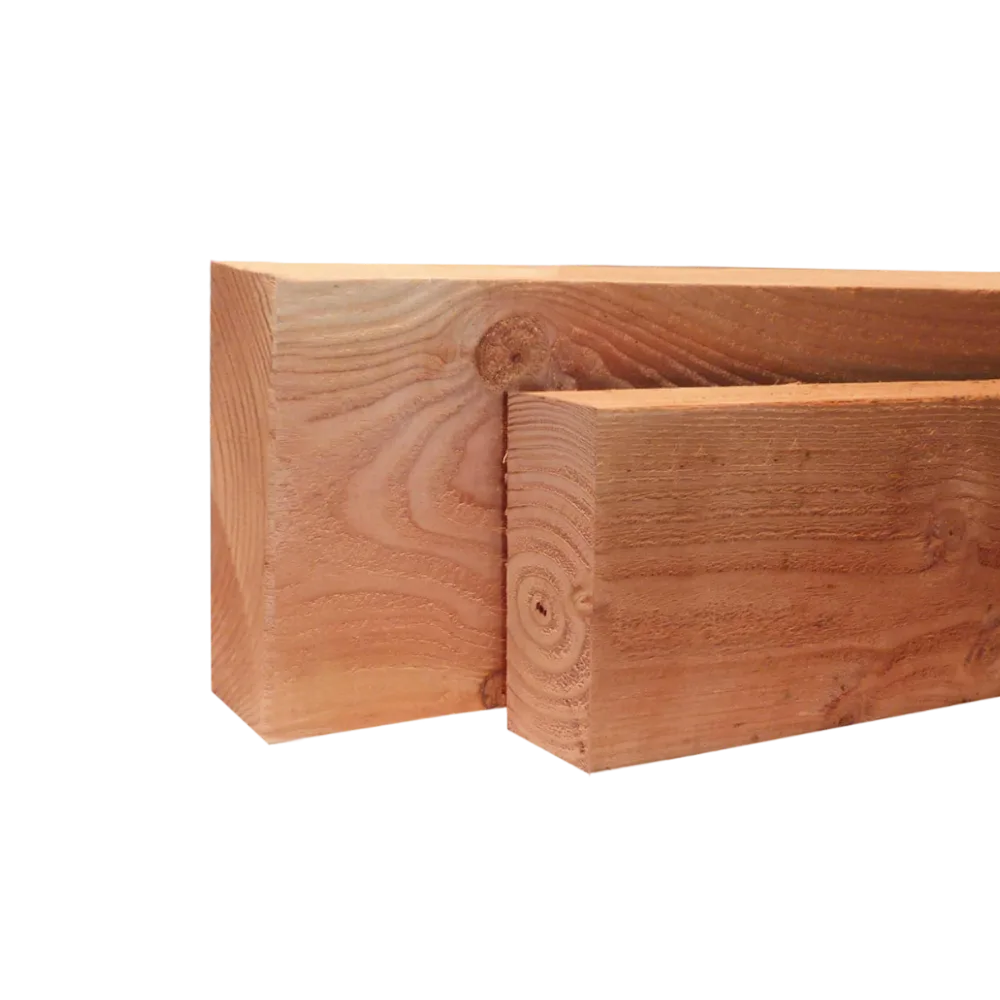 Balk Fijnbezaagd 50 x 150 mm 4,00 mtr Lariks / Douglas