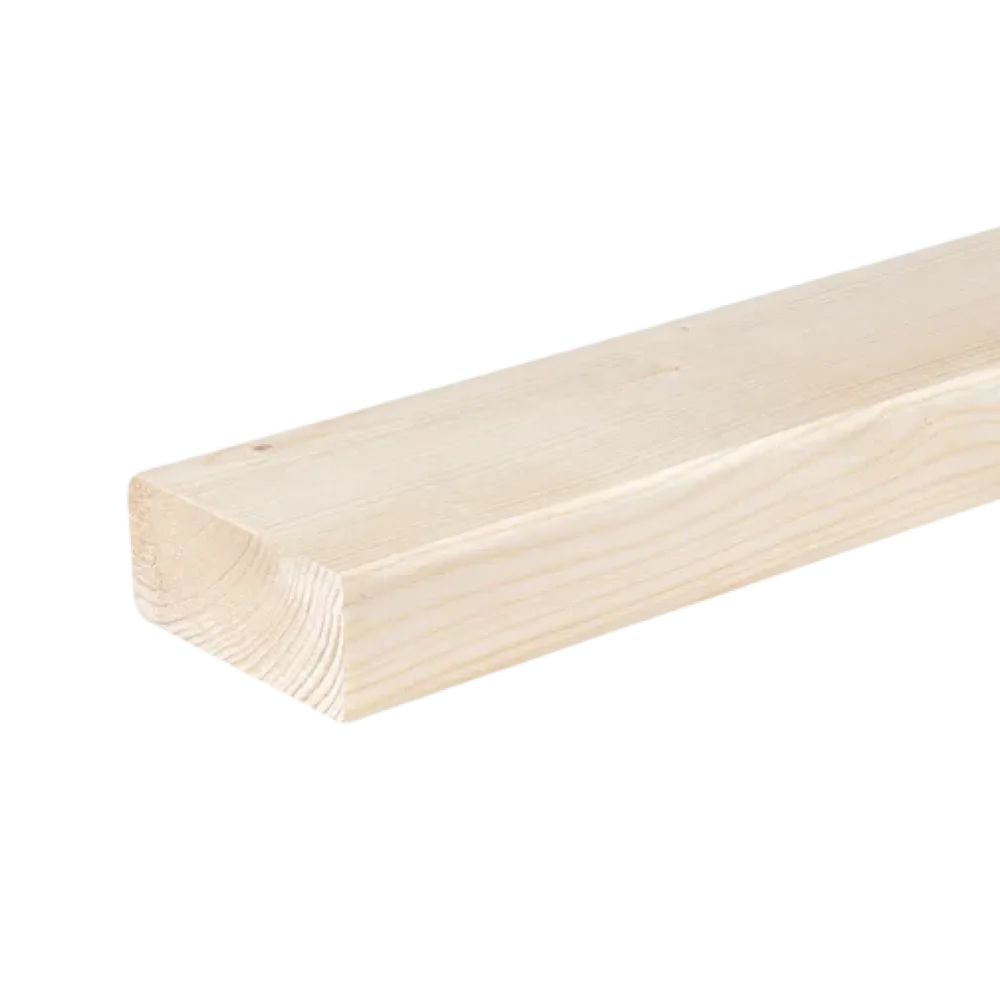 Geschaafd SLS 38 x 89 mm 3,60 mtr blank hout