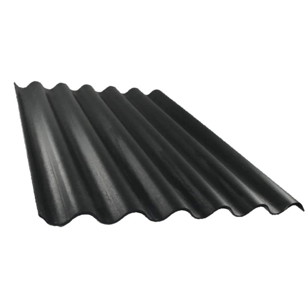 Golfplaat Zwart 110 x 275 cm
