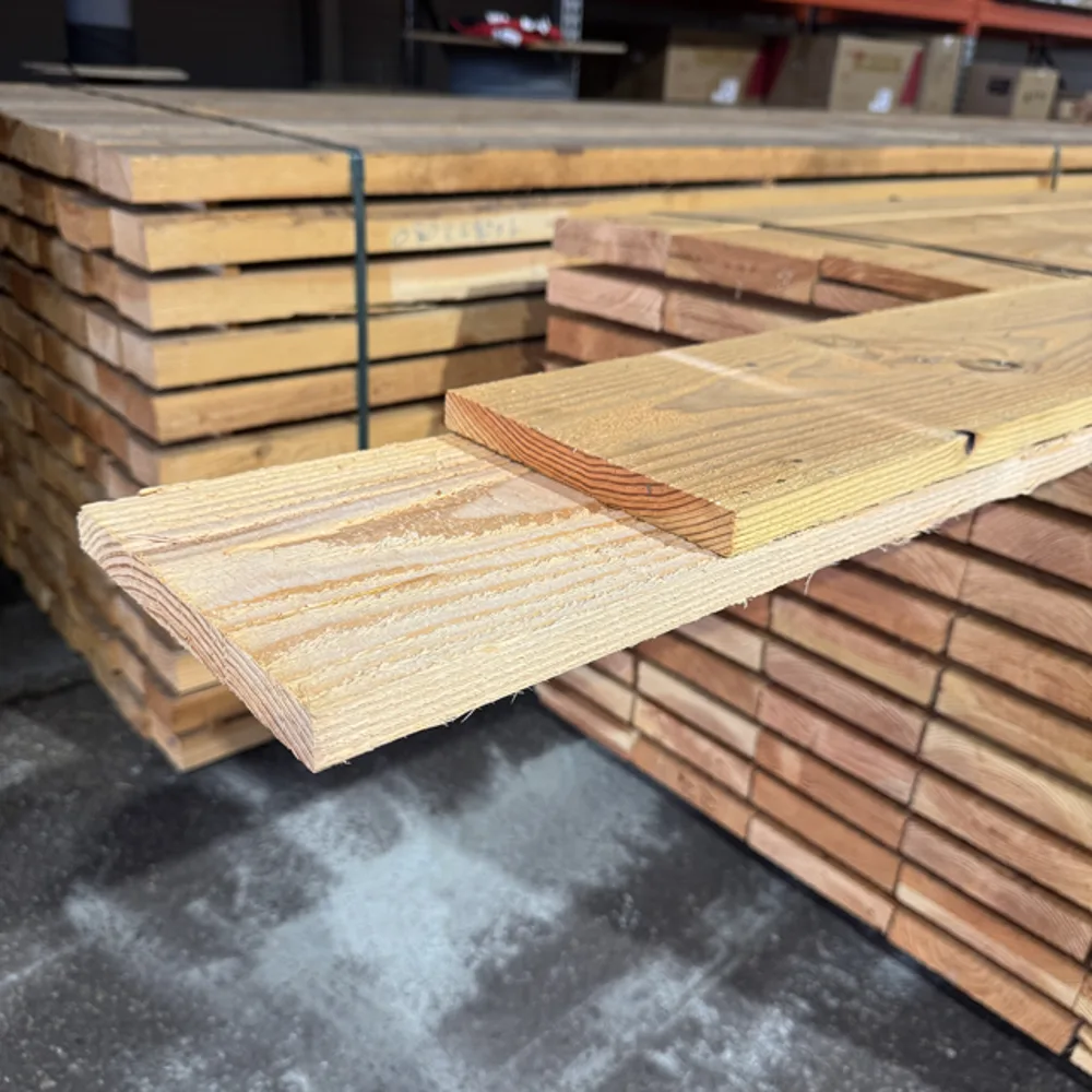 Plank Fijnbezaagd 22 x 200 mm 3,00 mtr Lariks / Douglas