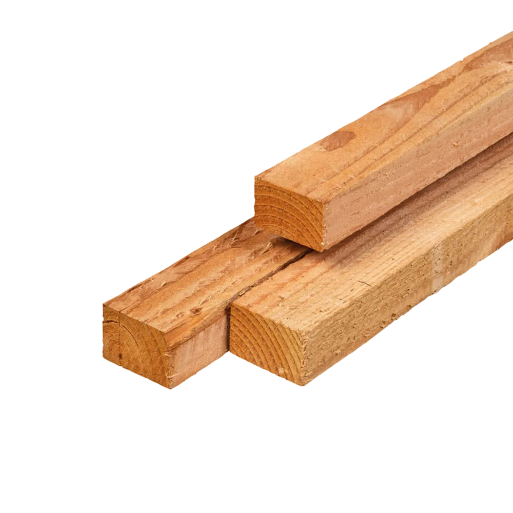 Regel Fijnbezaagd 45 x 75 mm 2,50 mtr Lariks / Douglas
