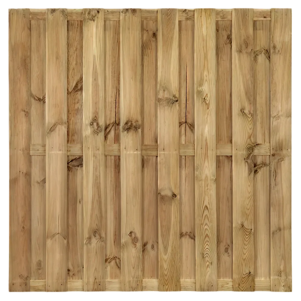 Tuinscherm 15 planks  180 x 180cm Geïmpregneerd