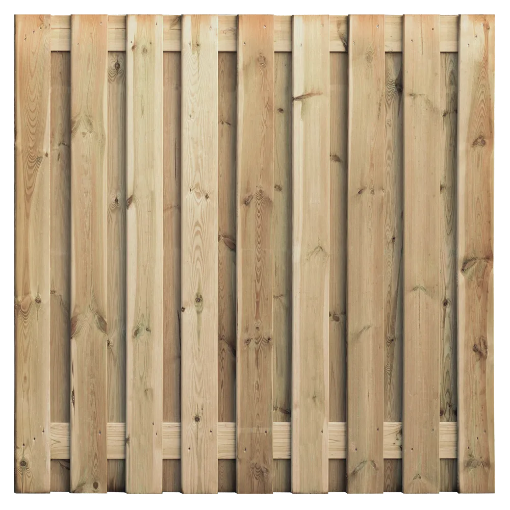 Tuinscherm 19 planks  180 x 180cm Geïmpregneerd
