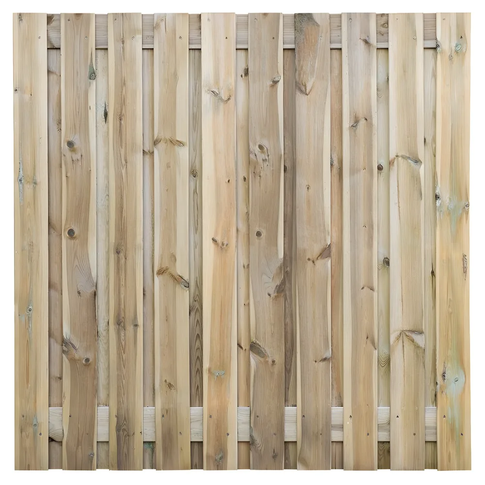 Tuinscherm 21 planks  180 x 180cm Geïmpregneerd