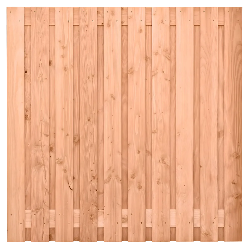 Tuinscherm 21 planks  180 x 180cm Lariks / Douglas