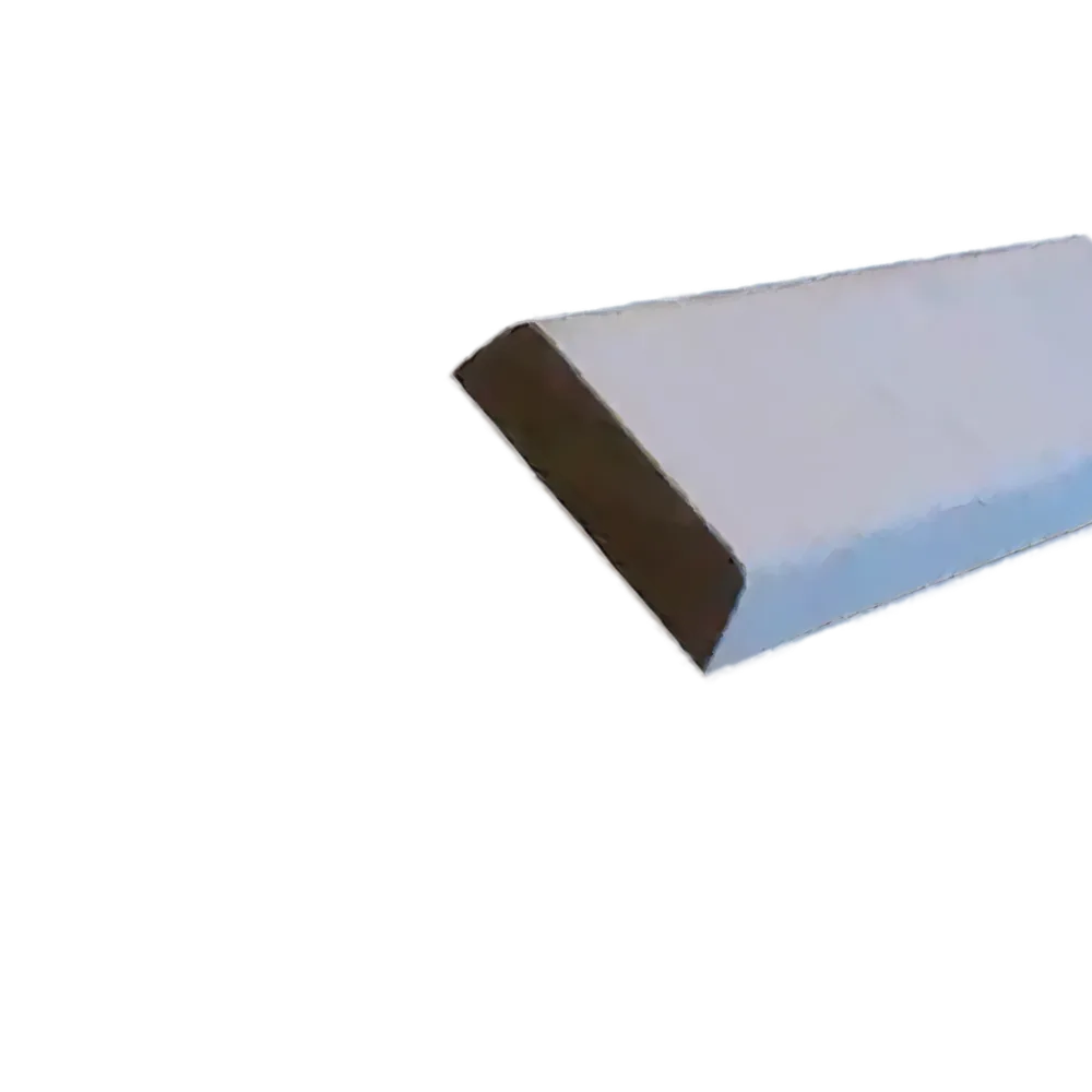 Wit Gegronde Koplat 13 x 45mm 4,90m Vuren