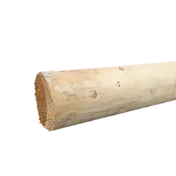 Ronde Paal Ø10 cm – Lengte 5,00 m blank hout | Prolock® Sigma Beschoeiing