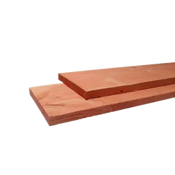 Plank Fijnbezaagd 22 x 200 mm 4,00 mtr Lariks / Douglas