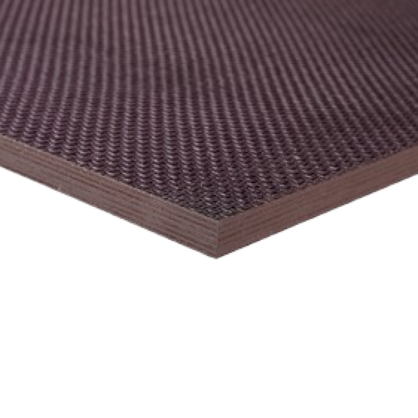 125 x 250 mm plaat 18 mm duro anti slip