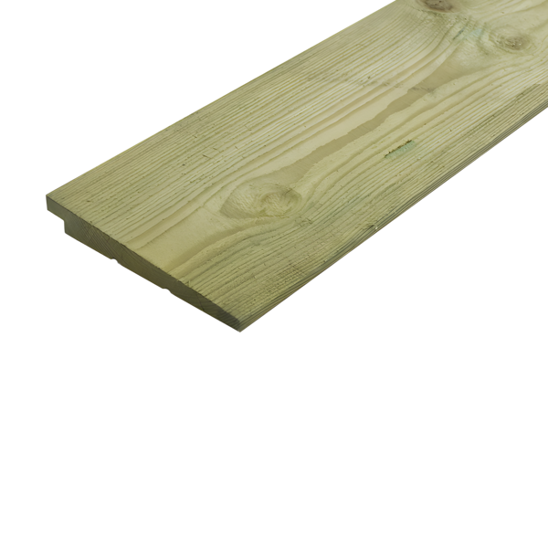 Zweeds rabat 11/22 x 195 mm 4,20 mtr Geïmpregneerd