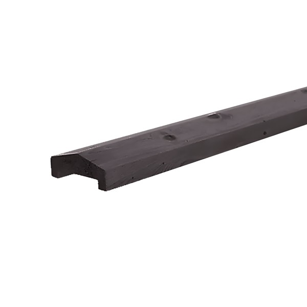 Afdekkap pira zwart gespoten