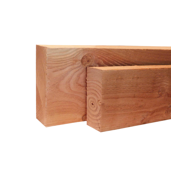 Balk Fijnbezaagd 50 x 150 mm 4,00 mtr Lariks / Douglas