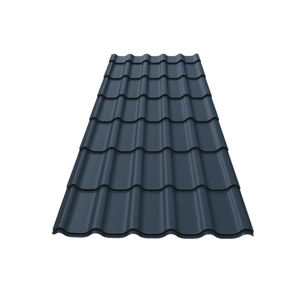 Dakpanplaat Wrinkle 110 x 155cm, per plaat