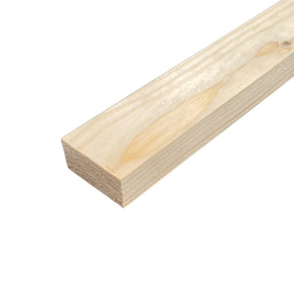 Fijn bezaagd 22 x 50 mm 4,20 mtr blank hout
