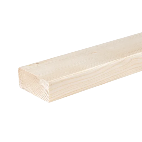 Geschaafd SLS 38 x 89 mm 3,60 mtr blank hout