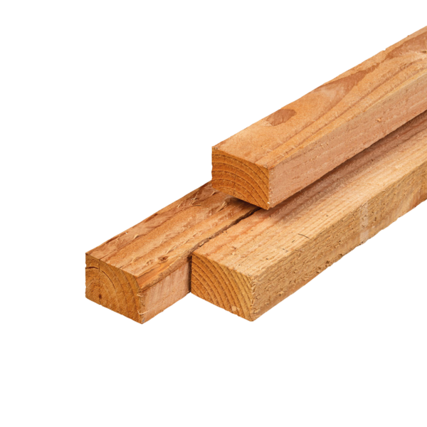 Regel Fijnbezaagd 45 x 75 mm 2,50 mtr Lariks / Douglas