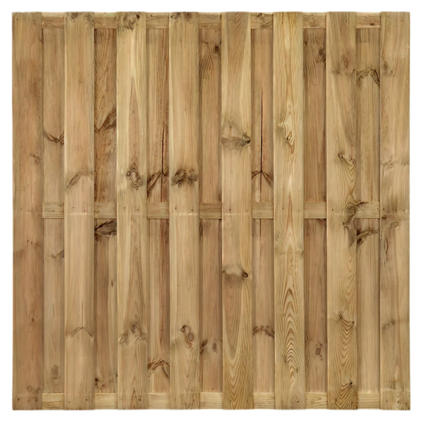 Tuinscherm 15 planks  180 x 180cm Geïmpregneerd