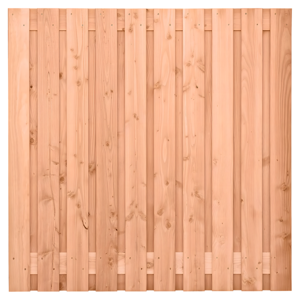 Tuinscherm 21 planks  180 x 180cm Lariks / Douglas