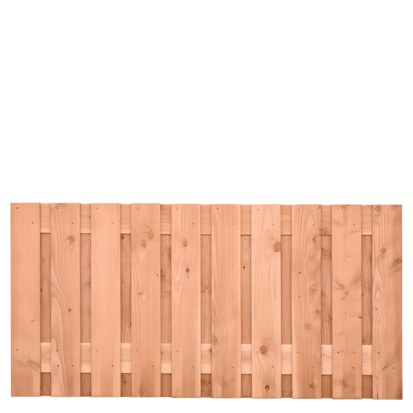 Tuinscherm 21 planks  90 x 180 cm Lariks / Douglas