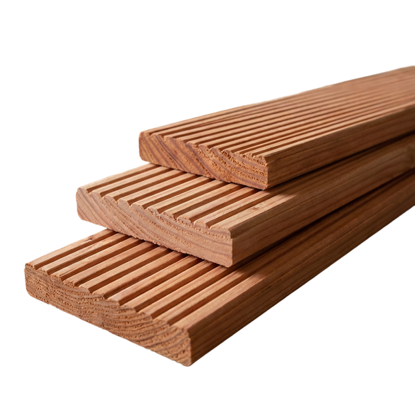 Vlonderplank 28 x 145 mm 5,00 mtr Lariks / Douglas