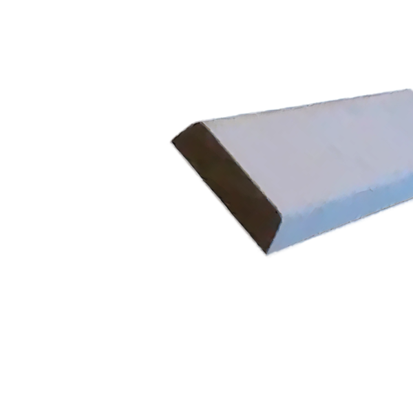 Wit Gegronde Koplat 13 x 45mm 4,90m Vuren