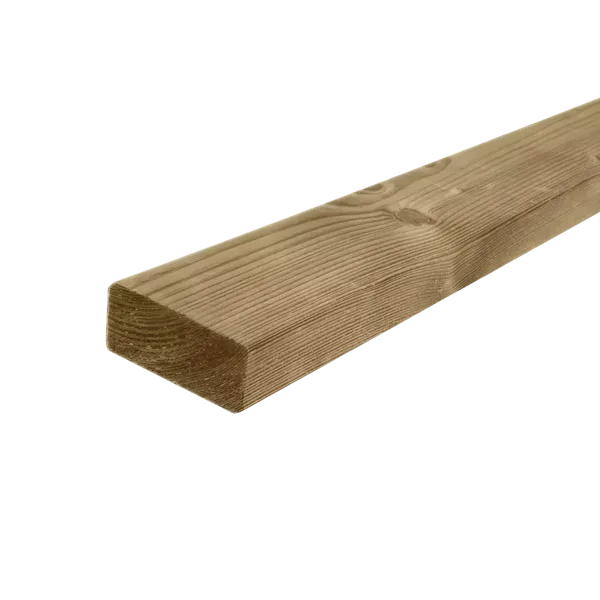 Balk Fijnbezaagd 50 x 150 mm 3,00 mtr Geïmpregneerd