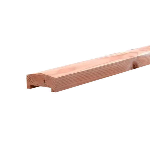 Afdek pira douglas, 35 x 85 mm - sponning 60 x 10 mm