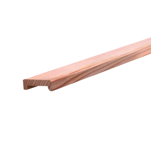 Afdeklat douglas, 28 x 85 mm, sponning 12 x 60 mm