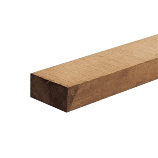 Balk 50 x 100 mm 3,50 mtr Hardhout Okan