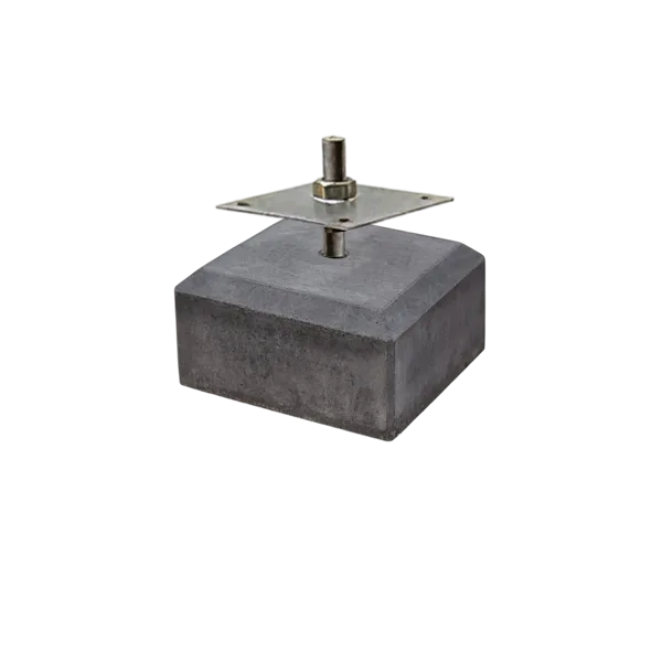Betontegel 18 x 18 x 10 cm, antra, M20,