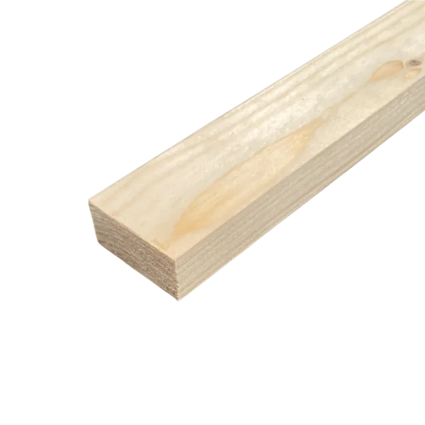 Fijn bezaagd 22 x 50 mm 3,00 mtr blank hout