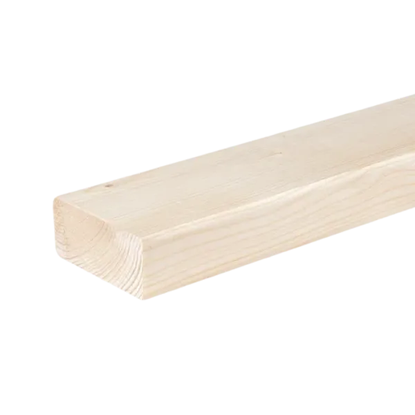 Geschaafd SLS 38 x 89 mm 4,80 mtr blank hout