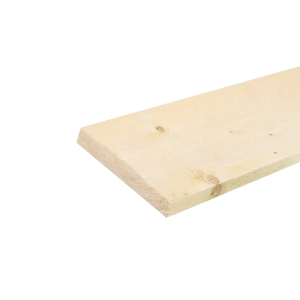 Plank Fijnbezaagd 20 x 200 mm 5,00 mtr stijgerplank