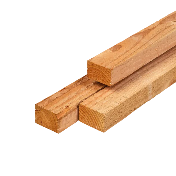 Regel Fijnbezaagd 45 x 75 mm 3,00 mtr Lariks / Douglas