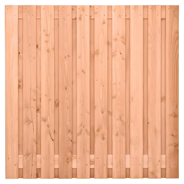 Tuinscherm 21 planks  180 x 180cm Lariks / Douglas